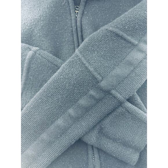 Y2K (2004) Vintage Banana Republic Jacket Mens Large Merino Wool  Full Zip Coat - Picture 3 of 6